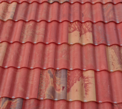 Brava Spanish barrel tile roof